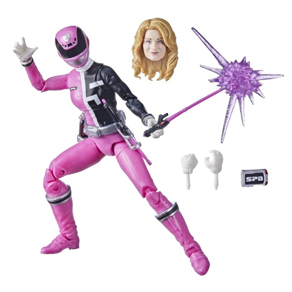 Hasbro 2020 Pink Power Rangers Lightning Collection S.P.D. Action Figure - Picture 3 of 6